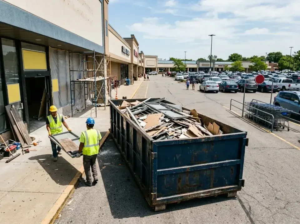 retail-store-renovation-debris-003 — frequently asked questions, Roll-off Dumpster Rentals in White Hall, IL